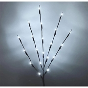 Luce LED Decorazione rami dell\'albero - Alimentazione a batteria - Bianco