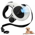 Guinzaglio per cani retrattile a LED da 5m - per cani fino a 50kg
