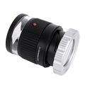 Lente d\'ingrandimento a LED e scala UV con messa a fuoco regolabile - 30x - nero / bianco