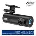Mini dash cam per auto LF9 Pro 1080P - Wi-Fi, visione notturna, sensore G - Nero