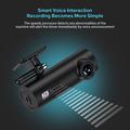 Mini dash cam per auto LF9 Pro 1080P - Wi-Fi, visione notturna, sensore G - Nero