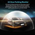 Mini dash cam per auto LF9 Pro 1080P - Wi-Fi, visione notturna, sensore G - Nero