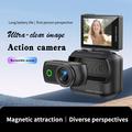 LK-018: action cam magnetica staccabile con schermo ribaltabile da 2.0" - 1080p