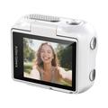 LK-018: action cam magnetica staccabile con schermo ribaltabile da 2.0" - 1080p - Bianca