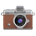 LK-027 Mini retrocamera da pollice - Schermo ribaltabile da 1.47", video HD 720p - marrone