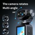 LK-032 Videocamera portatile per vlog con stabilizzazione - Nero