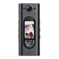 LK2313 Telecamera d'azione con obiettivo ruotabile 4K - Impermeabile IP65 - Nero
