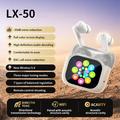 Auricolari LX-50 True Wireless con custodia di ricarica touch screen - Bianco
