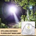 Lampada da campeggio LY27 resistente all\'acqua con 7 modalità - Nera