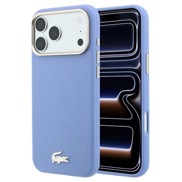 Custodia per iPhone 18 Pro Lacoste Champs Élysées - Compatibile con MagSafe - Blu
