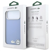Custodia per iPhone 18 Pro Lacoste Champs Élysées - Compatibile con MagSafe - Blu