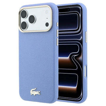 Custodia per iPhone 18 Pro Max Lacoste Champs Élysées - Compatibile con MagSafe - Blu