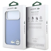 Custodia per iPhone 18 Pro Max Lacoste Champs Élysées - Compatibile con MagSafe - Blu