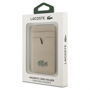 Portacarte magnetico Iconic Petit Pique di Lacoste - Compatibile con MagSafe - Tapue