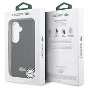 Custodia per Samsung Galaxy S26 Lacoste Iconic Petit Pique Metal Logo - Compatibile con MagSafe