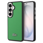 Custodia Samsung Galaxy S26 Lacoste Iconic Petit Pique Metal Logo - Compatibile con MagSafe