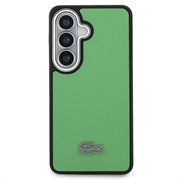 Custodia Samsung Galaxy S26 Lacoste Iconic Petit Pique Metal Logo - Compatibile con MagSafe - Verde