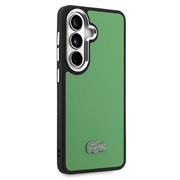 Custodia Samsung Galaxy S26 Lacoste Iconic Petit Pique Metal Logo - Compatibile con MagSafe - Verde