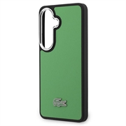 Custodia Samsung Galaxy S26 Lacoste Iconic Petit Pique Metal Logo - Compatibile con MagSafe - Verde