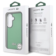 Custodia Samsung Galaxy S26 Lacoste Iconic Petit Pique Metal Logo - Compatibile con MagSafe - Verde