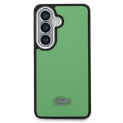 Custodia Samsung Galaxy S26+ Lacoste Iconic Petit Pique Metal Logo - Compatibile con MagSafe - Verde