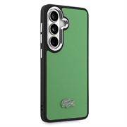 Custodia Samsung Galaxy S26+ Lacoste Iconic Petit Pique Metal Logo - Compatibile con MagSafe - Verde