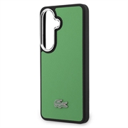 Custodia Samsung Galaxy S26+ Lacoste Iconic Petit Pique Metal Logo - Compatibile con MagSafe - Verde