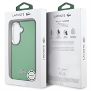 Custodia Samsung Galaxy S26+ Lacoste Iconic Petit Pique Metal Logo - Compatibile con MagSafe - Verde