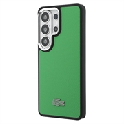 Custodia Samsung Galaxy S26 Ultra Lacoste Iconic Petit Pique Metal Logo - Compatibile con MagSafe - Verde