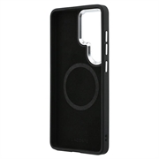 Custodia Samsung Galaxy S26 Ultra Lacoste Iconic Petit Pique Metal Logo - Compatibile con MagSafe - Verde