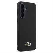 Custodia Samsung Galaxy A37 Lacoste Iconic Petit Pique Woven Logo - Nera