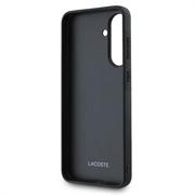 Custodia Samsung Galaxy A56 Lacoste Iconic Petit Pique Woven Logo - Nera