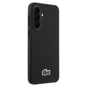 Custodia Samsung Galaxy A57 Lacoste Iconic Petit Pique Woven Logo - Nera