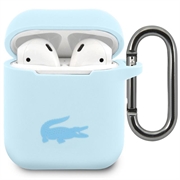 Custodia in silicone liquido per AirPods/AirPods 2 Lacoste - Blu