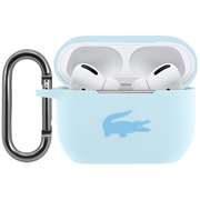 Custodia in silicone liquido AirPods Pro Lacoste - Blu