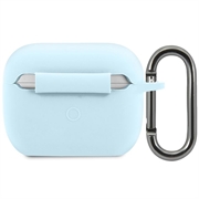 Custodia in silicone liquido AirPods Pro Lacoste - Blu