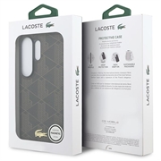 Custodia magnetica Samsung Galaxy S26 Ultra Lacoste PVC Blend Monogram Gold Logo - Marrone