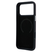 Custodia MagSafe Lacoste in PVC Petit Pique semi-avvolgente con effetto goffrato per iPhone 18 Pro Max - Borgogna