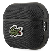 Custodia per AirPods Pro 2 Lacoste Petit Pique Croc Logo Patch - Nera