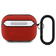Custodia AirPods Pro 2 Lacoste Petit Pique Croc Logo Patch - Rossa