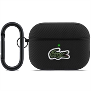 Custodia per AirPods Pro 3 Lacoste Petit Pique Croc Logo Patch - Nera