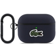 Custodia AirPods Pro 3 Lacoste Petit Pique Croc Logo Patch - Blu