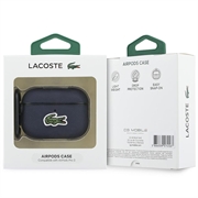 Custodia AirPods Pro 3 Lacoste Petit Pique Croc Logo Patch - Blu