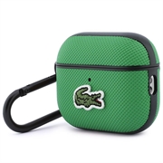 Custodia AirPods Pro 3 Lacoste Petit Pique Croc Logo Patch - Verde