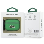 Custodia AirPods Pro 3 Lacoste Petit Pique Croc Logo Patch - Verde