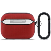 Custodia AirPods Pro 3 Lacoste Petit Pique Croc Logo Patch - Rossa