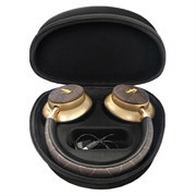 Cuffie over-ear Lacoste The Blend LH04 con Bluetooth 5.4 - ENC, batteria da 32 ore - Marrone