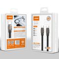 Cavo USB-C intrecciato Ldnio LC122-C per ricarica rapida - 1m, 65W - Oro titanio