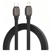 Cavo intrecciato Ldnio LC211i USB-C-Lightning a ricarica rapida - 1m, 30W - Grigio