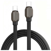 Cavo USB-C intrecciato Ldnio LC122-C per ricarica rapida - 1m, 65W - Grigio